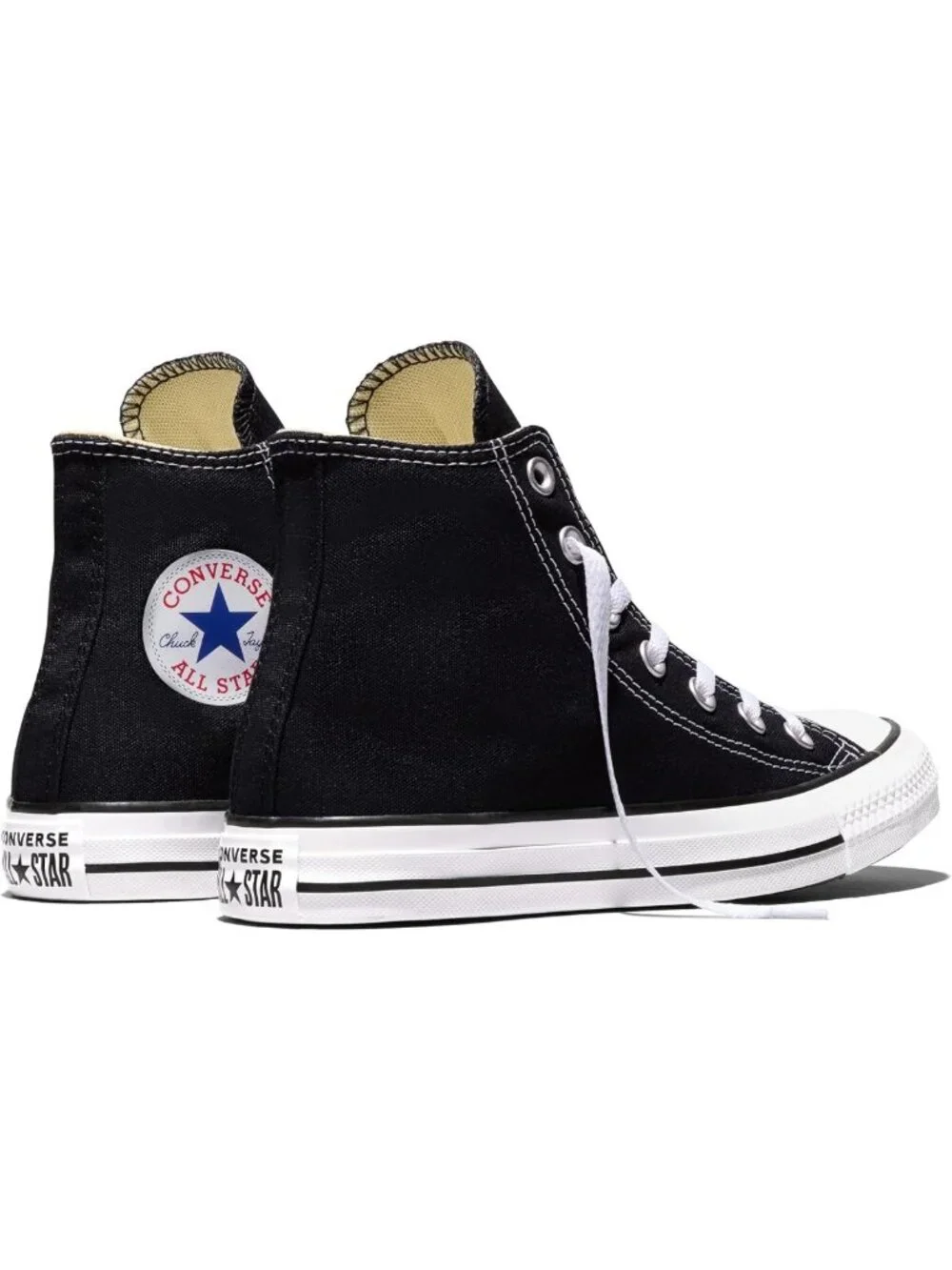 Unisex High Top Sneakers, Classic Chuck Taylor Style, Casual Streetwear Footwear